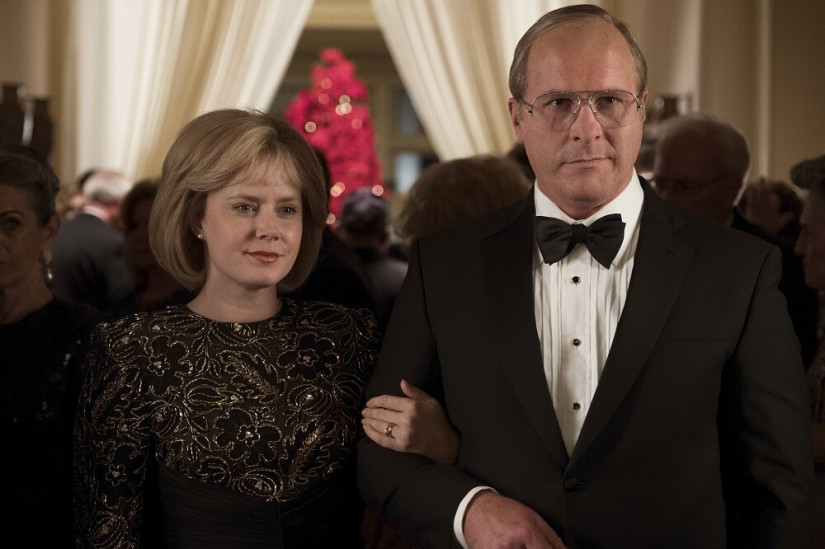 Christian Bale jako Dick Cheney ve filmu Vice