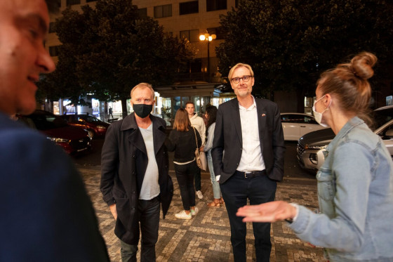 Danish guests to the film Gutterbee
