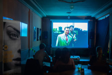 Screening of Skylarks on the String
