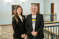 Setkání divácké poroty - předseda Michal Suchánek