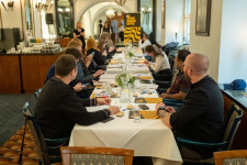 Setkání divácké poroty - předseda Michal Suchánek