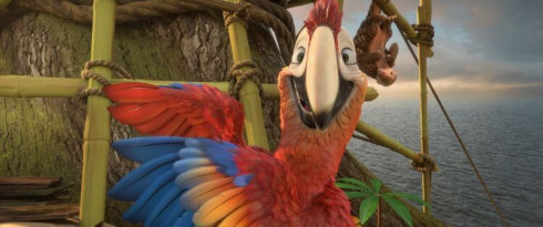 Snímek Robinson Crusoe: Na ostrově zvířátek